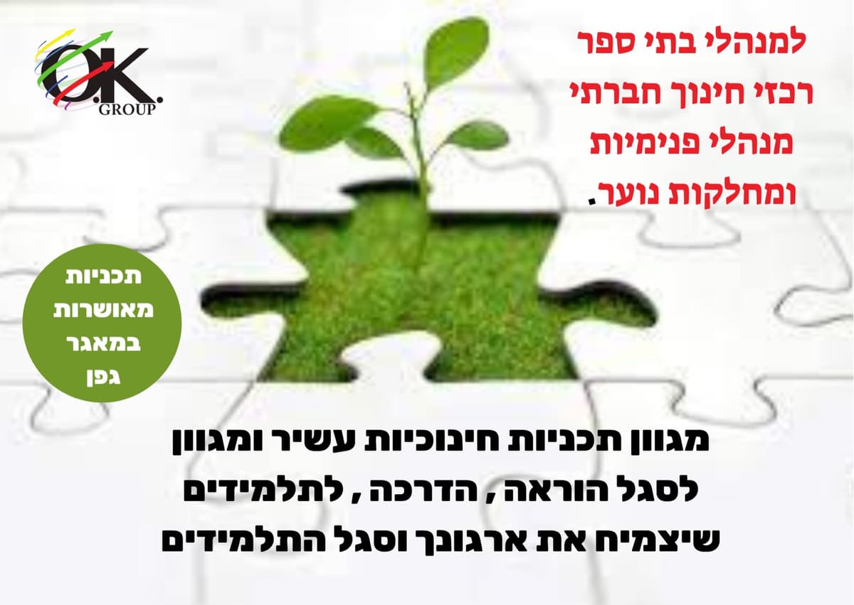 ייעוץ אסטרטגי וארגוני — OK Group 21